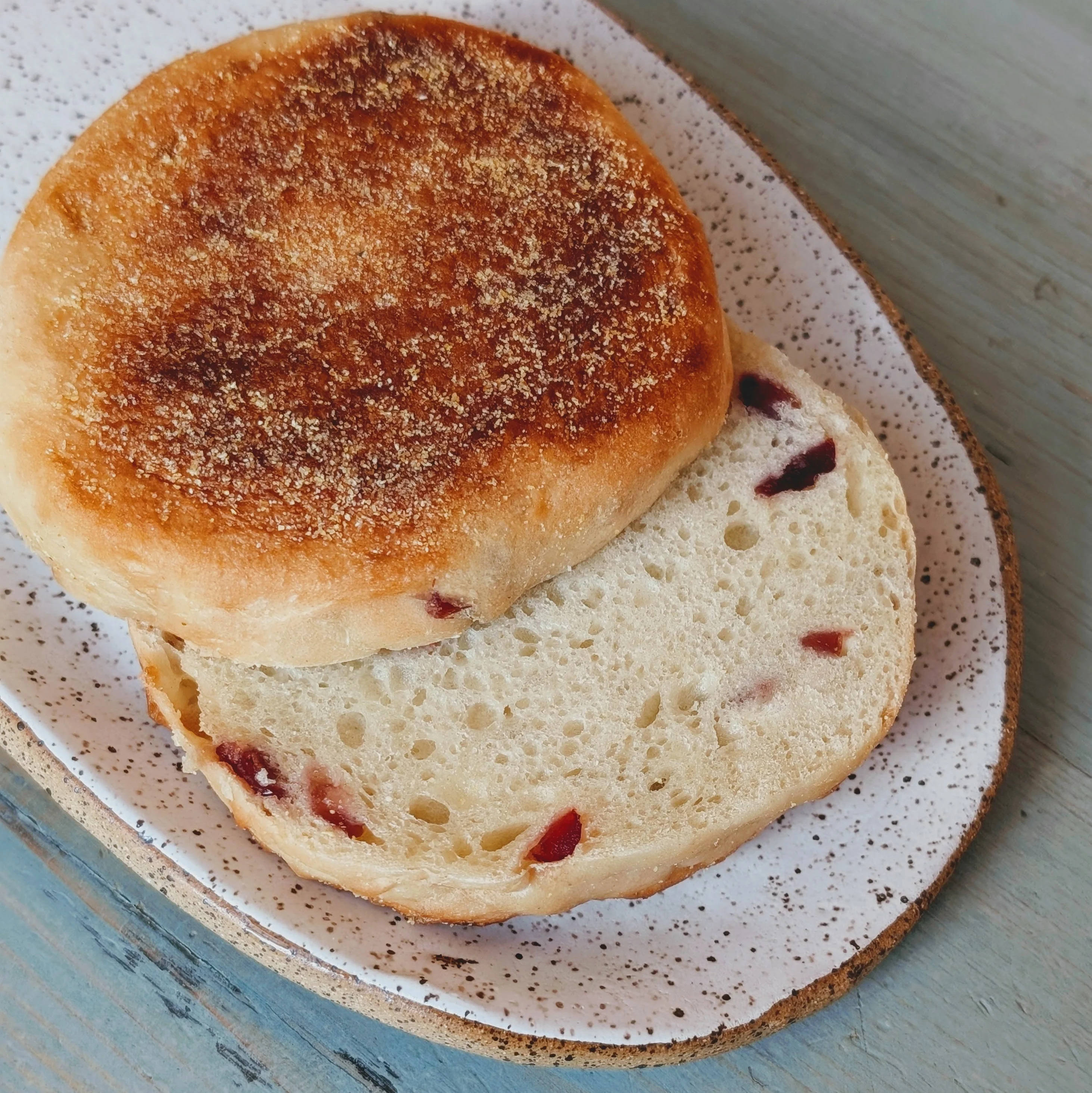 Orange Cranberry English Muffins (4-pack) - Image 2