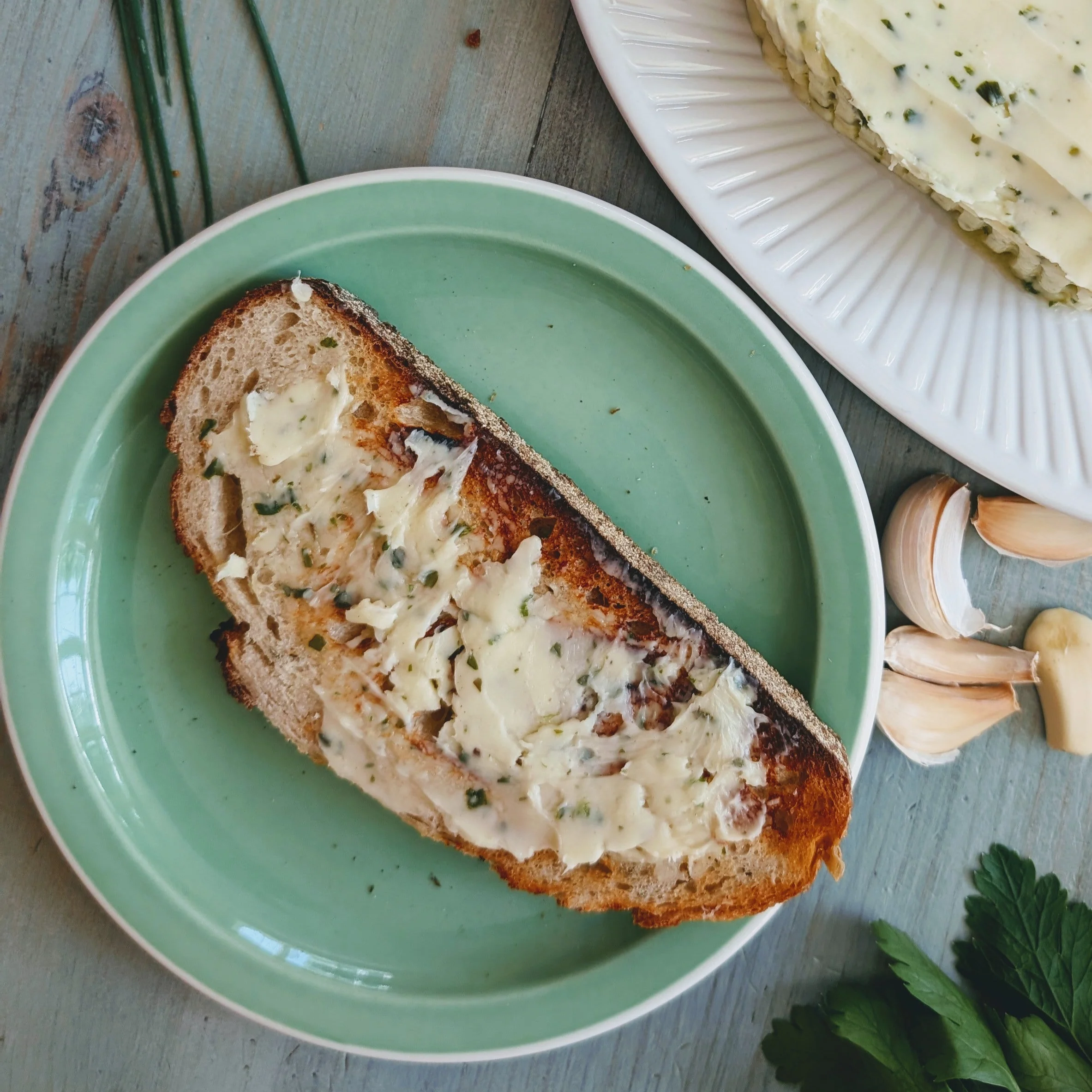 Slow-Churned French Butter - Garlic & Herbs - Image 3